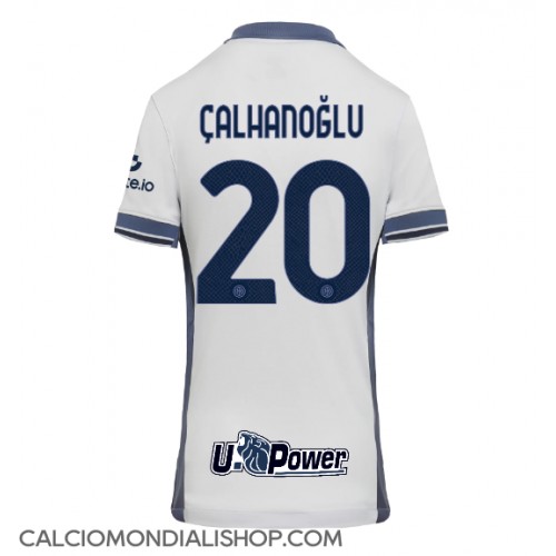 Maglie da calcio Inter Milan Hakan Calhanoglu #20 Seconda Maglia Femminile 2024-25 Manica Corta